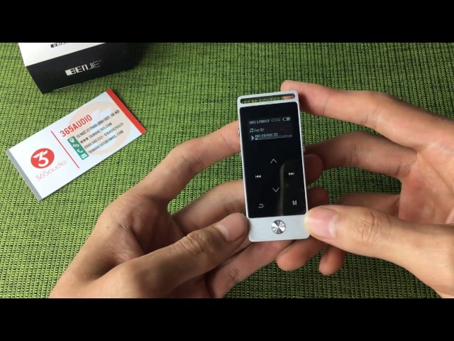 Mở hộp nhanh Benjie S5:  Máy nghe nhạc giá rẻ - Đọc nhạc lossless - Thu âm - Có FM