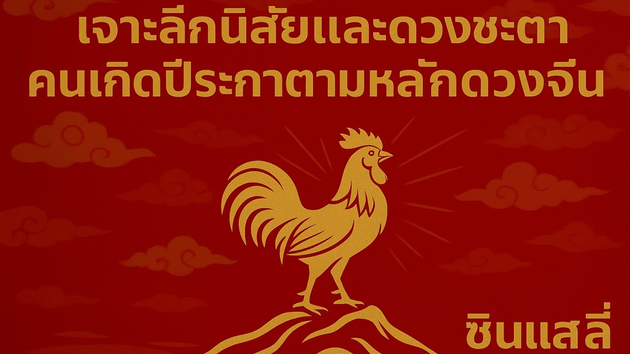 เจาะลึกนิสัยและดวงชะตาคนเกิดปีระกา — ผู้รู้เวลาแห่งชีวิต ตามหลักดวงจีนโบราณ
