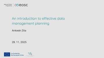 An introduction to effective data management planning