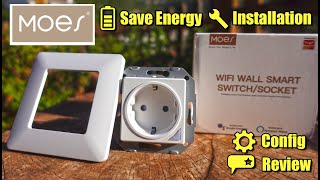 MOES WiFi Smart Wall Socket | SAVE ENERGY! 💰💰💰