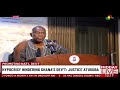 Promoting national development: Justice Atuguba says hypocrisy is hindering Ghana&#39;s development.