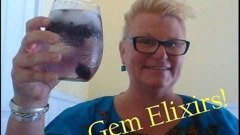Crystal Gem Elixirs - Easy DIY Recipe