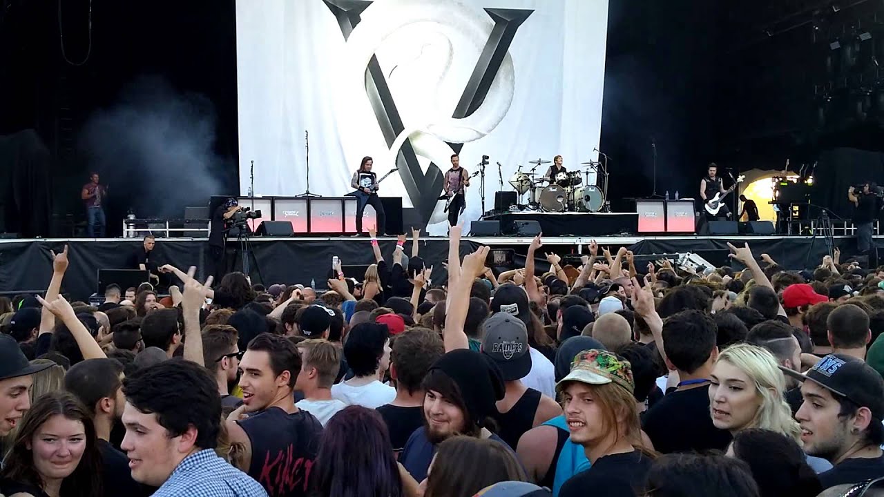 Bullet for my Valentine heavy MTL 9 août 2015 - YouTube