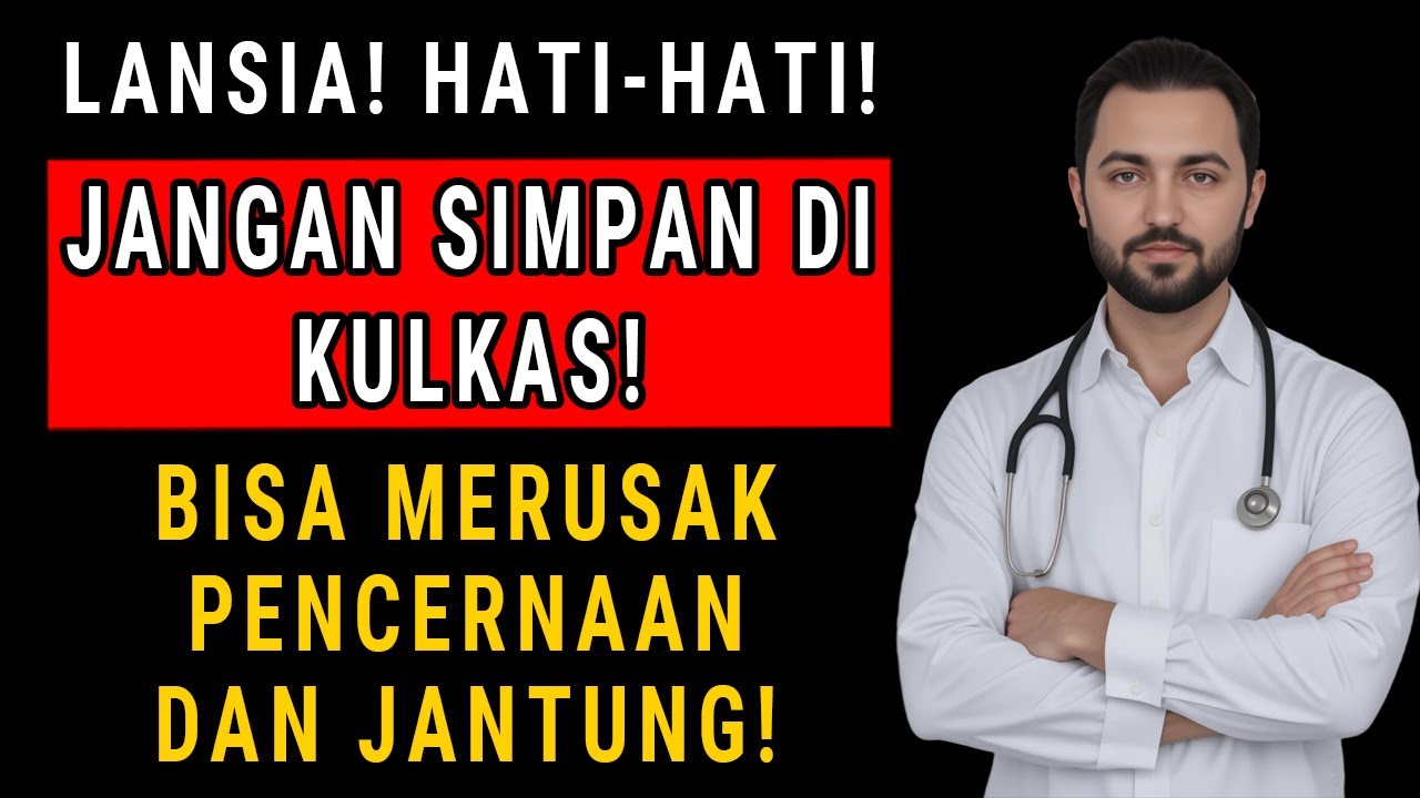 LANSIA, HATI-HATI! 9 Makanan Ini Jangan Pernah Masuk Kulkas — Bisa Merusak Kesehatan Tanpa Disadari!