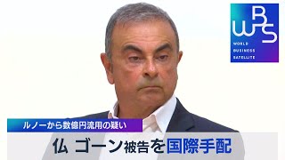 仏 ゴーン被告を国際手配 ルノーから数億円流用の疑い【WBS】（2022年4月22日）