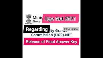 Ugc Net Final Answer Keys 2021 / Nta Ne Final Answer Keys 2021