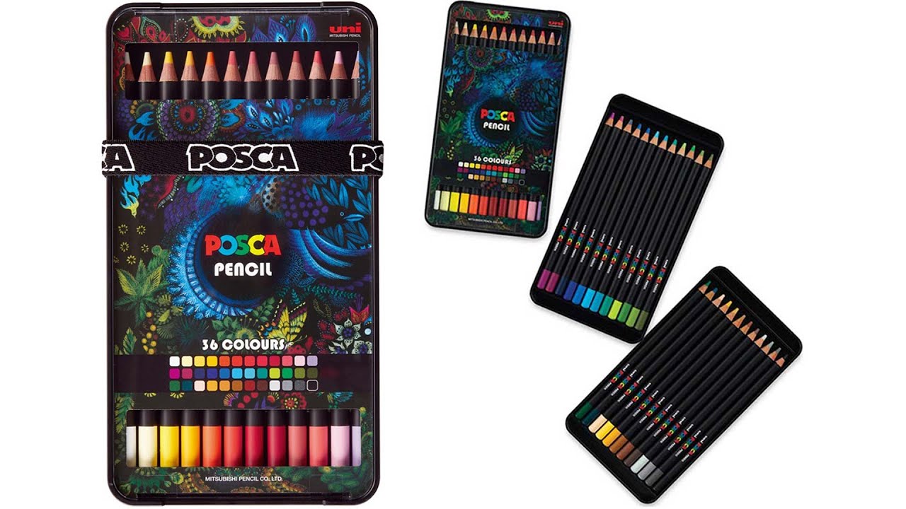 POSCA Colored Pencils Review 