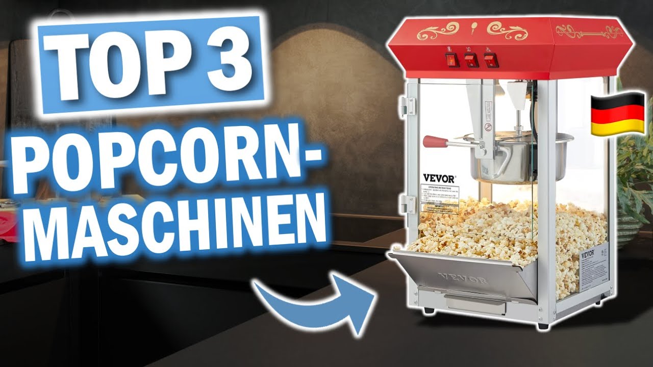 TOP 3 POPCORNMASCHINEN 2026 | Die besten Popcornmaker Vergleich