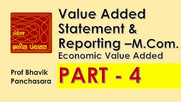 M Com Value Added Accounting & Reporting INTRO 4 | English | Prof Bhavik