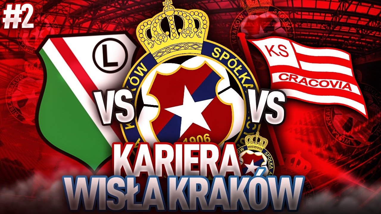 FIFA 17 KARIERA - WISŁA KRAKÓW #2/S1 | DERBY KRAKOWA ORAZ MECZE Z LEGIĄ!!