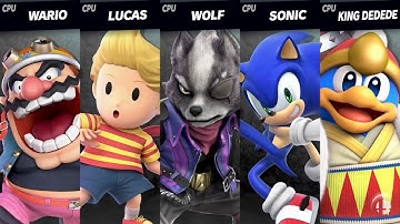 Super Smash Bros. Ultimate - Smash Remix Characters (Match 2)