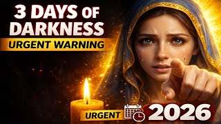 VIRGIN MARY'S URGENT WARNING: 3 Days of Total Blackout Coming - Get Ready NOW (January 2026)