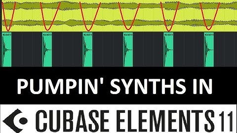 Pumping Synths in Cubase Elements 11 (Side-Chain Compression)