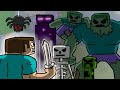 STEVE PRO VS MOBS MINECRAFT (animação)