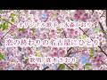恋の終わりの名古屋にひとり (水森かおりさん)唄/真木さおり