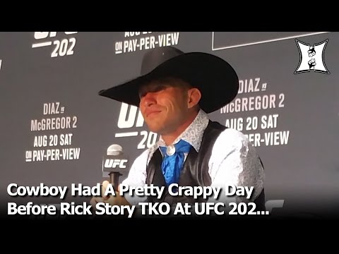 UFC 202: Cowboy Cerrone Had A Pretty Crappy Day Before Story Win; Wants 50 Fights In UFC (FULL)