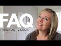 FAQ from Previous Videos (Minimalist Family Life)