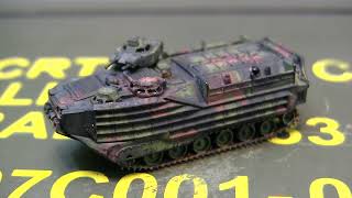 1/144th scale Trumpeter USMC AAVP7A1 Amtrac