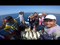 En la mejor pesca de Jureles con los amigos de Güija