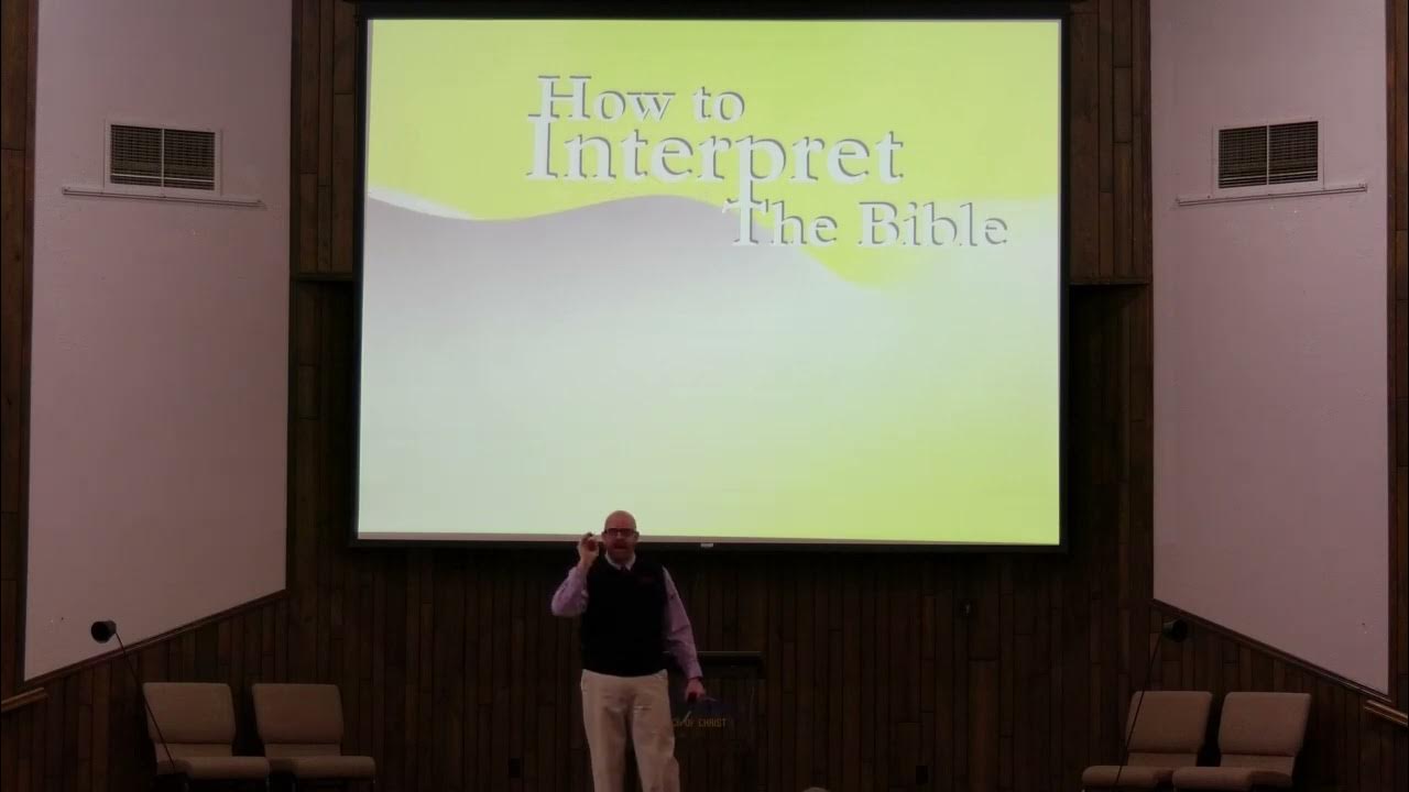 MEAT AND POTATOES V HOW TO INTERPRET THE BIBLE YouTube