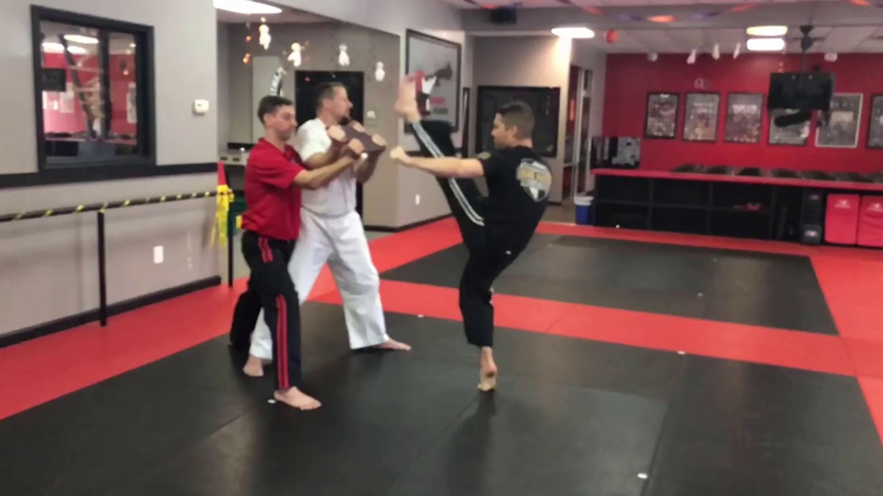 Axe Kick Board Break YouTube