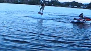flyboard skyjet experience beachparty jean-frederic