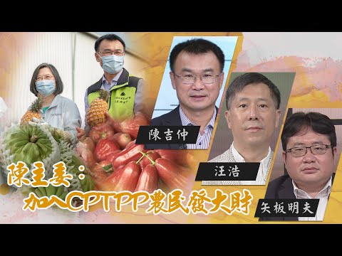 台灣關鍵時刻力闖CPTPP｜民主水果酬謝日本贈疫苗｜@華視三國演議｜#陳吉仲 #矢板明夫 #汪浩｜20211002