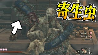 Sekiro 人体に寄生するムカデがフロム特有のキモ描写でヤバすぎ 隻狼 甲冑武者 Youtube