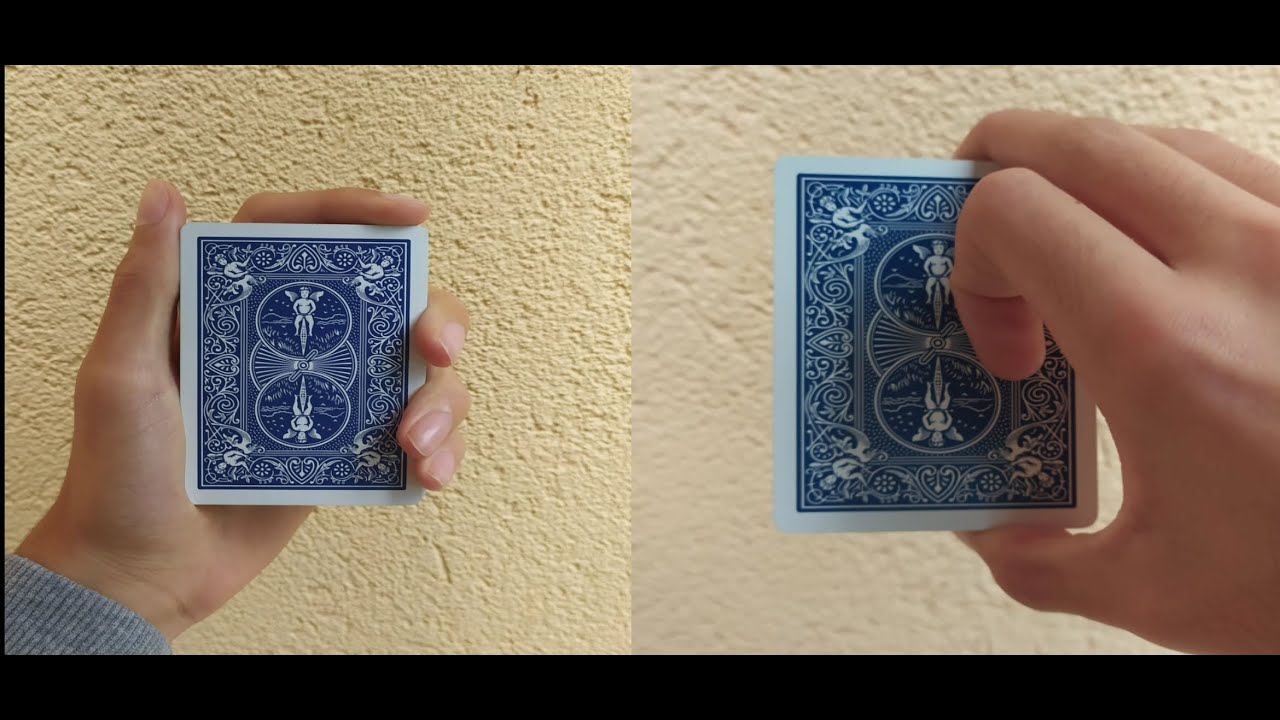 Comment tenir son paquet de carte?♠️ YouTube Comment tenir son paquet de carte?♠️ YouTube