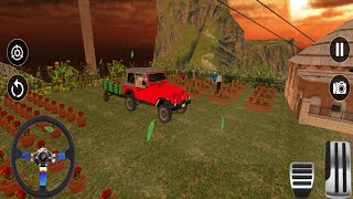 Indian Jeep Driving Escapade: 3D Simulator Offroad Jeep Trek: Explore Wilderness - Android gameplay