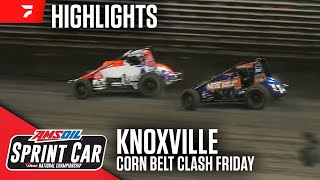 𝑯𝑰𝑮𝑯𝑳𝑰𝑮𝑯𝑻𝑺: USAC AMSOIL National Sprint Cars | Knoxville Raceway | Corn Belt Clash | May 31, 2024