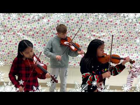 Shoally Creek Elementary School Suzuki Strings Christmas Performance