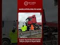 Bariyere Çarpan Tır Anadolu Otoyolu’nu Kilitledi