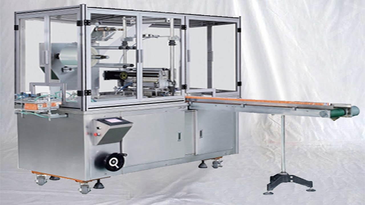 Film shrink overwrapping machine high speed collection boxes wrapping