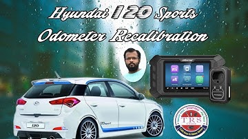 Hyundai I20 sports 2018 Odometer Recalibration by Obdstar KMD DP5