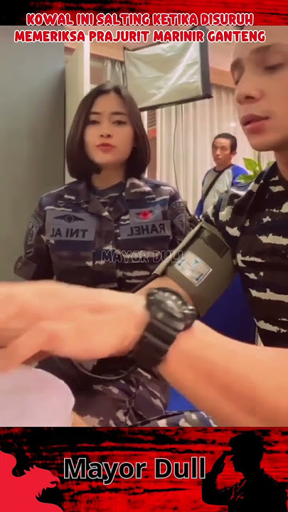 Cie Salting Periksa Prajurit Ganteng #tni #trending #komando