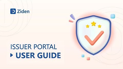 Introduction to Identity Platform - Issuer Portal