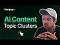 AI Content - Creating Topic Clusters to Rank #1 on Google