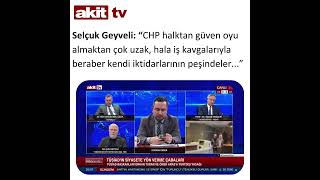 Chp Halktan Güven Oyu Almaktan Çok Uzak Hala Iş Kavgalarıyla Beraber Kendi Iktidarlarının Peşindeler