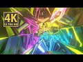 Luxury Light Show Rainbow Color Abstract Background Video 4k Metallic Tunnel VJ Loop NEON Wallpaper