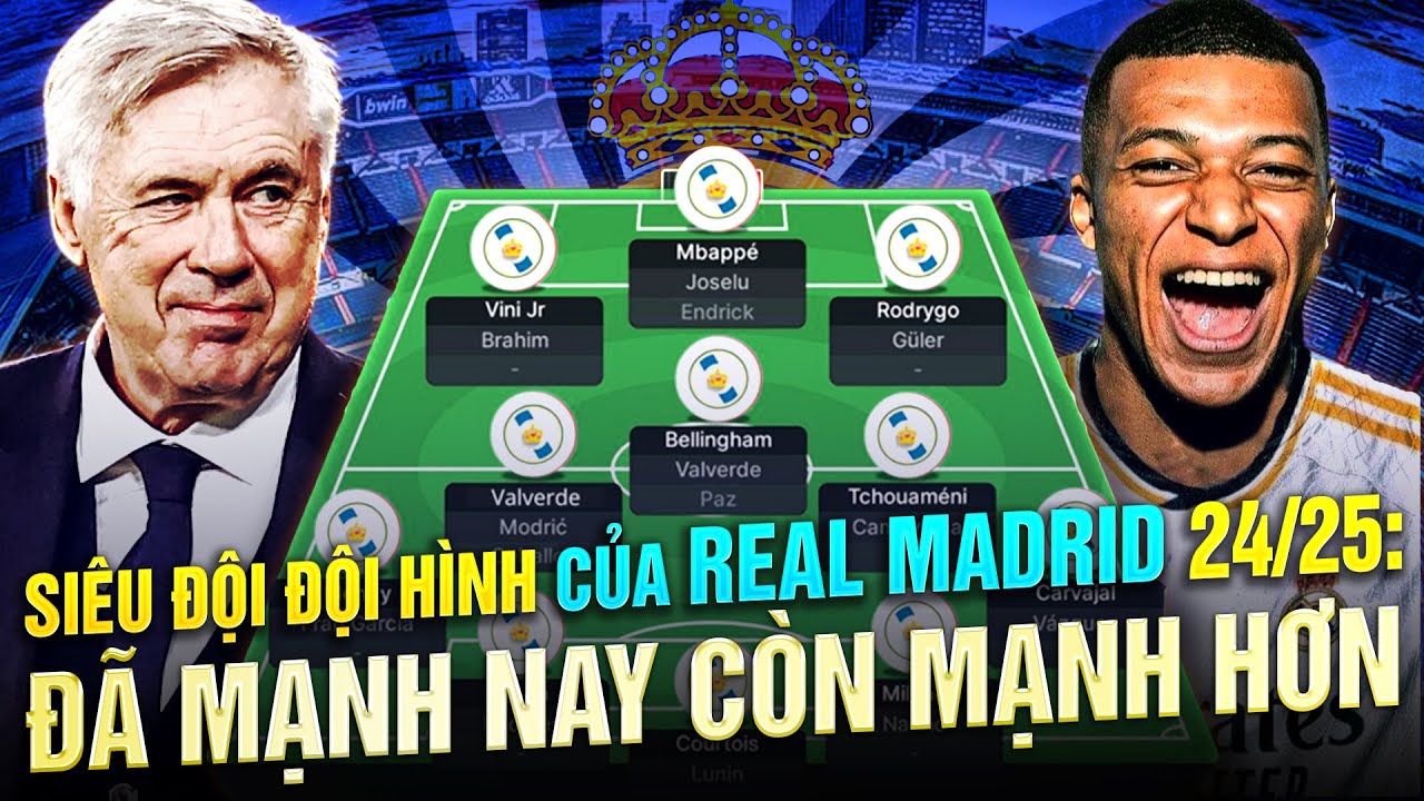 slots gratis las vegas ĐỘI HÌNH REAL MADRID MÙA 24/25 CÒN MẠNH HƠN NHÀ VÔ ĐỊCH
