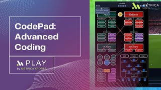 Play2.13: Advanced Coding with CodePad | Metrica Sports