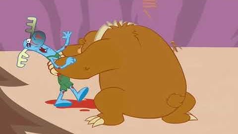 Gary Lipkowitz Got Throwed And Gets Attacked By A Bear