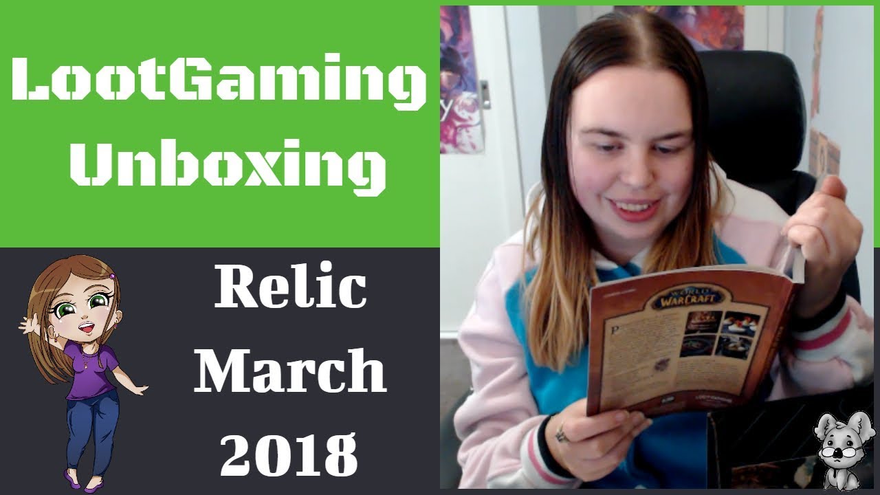 Let's uncover mysterious relics whilst unboxing the March Relic LootGaming Loot Crate!