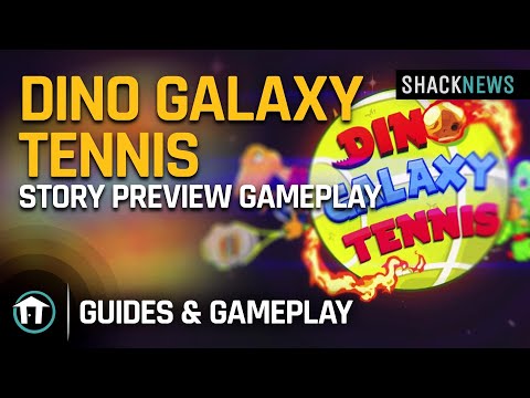 Dino Galaxy Tennis Story Gameplay