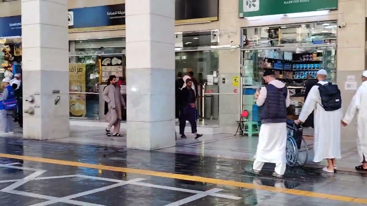 Madina Munawara with my brother 