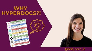 Why Hyperdocs?!