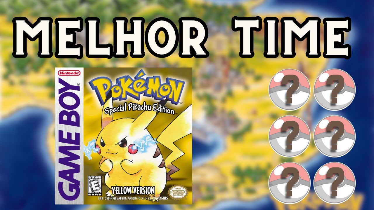 Pokémon Yellow (GBC): O melhor time para a região de Kanto - Parte II -  Nintendo Blast