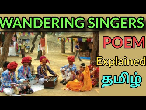 wandering singers poem meaning in tamil