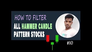 HAMMER Candlestick Pattern Stocks. FREE Stock Screener.